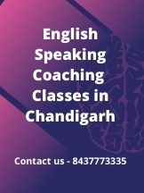 English Speaking Coaching Classes in Chandigarh