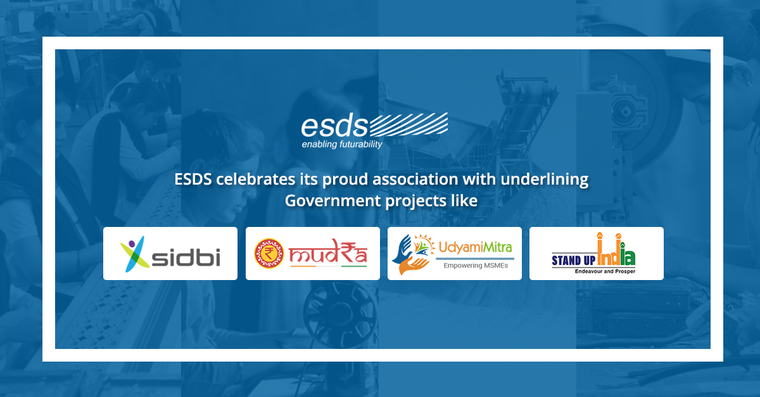 ESDS is proud to be Indian government’s digital partner in empowering MSMEs
