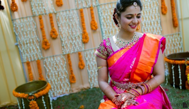 South Indian marriage Saree!