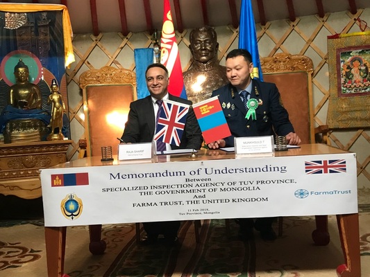 FarmaTrust Partners with Mongolian Government to Stop Fake Medicine